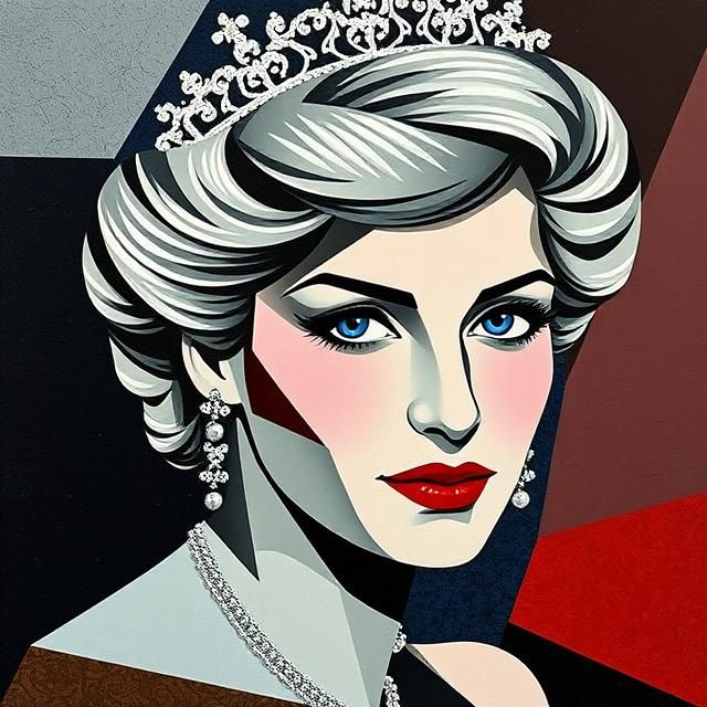 QUEEN OF HEARTS : PRINCESS DIANA.
