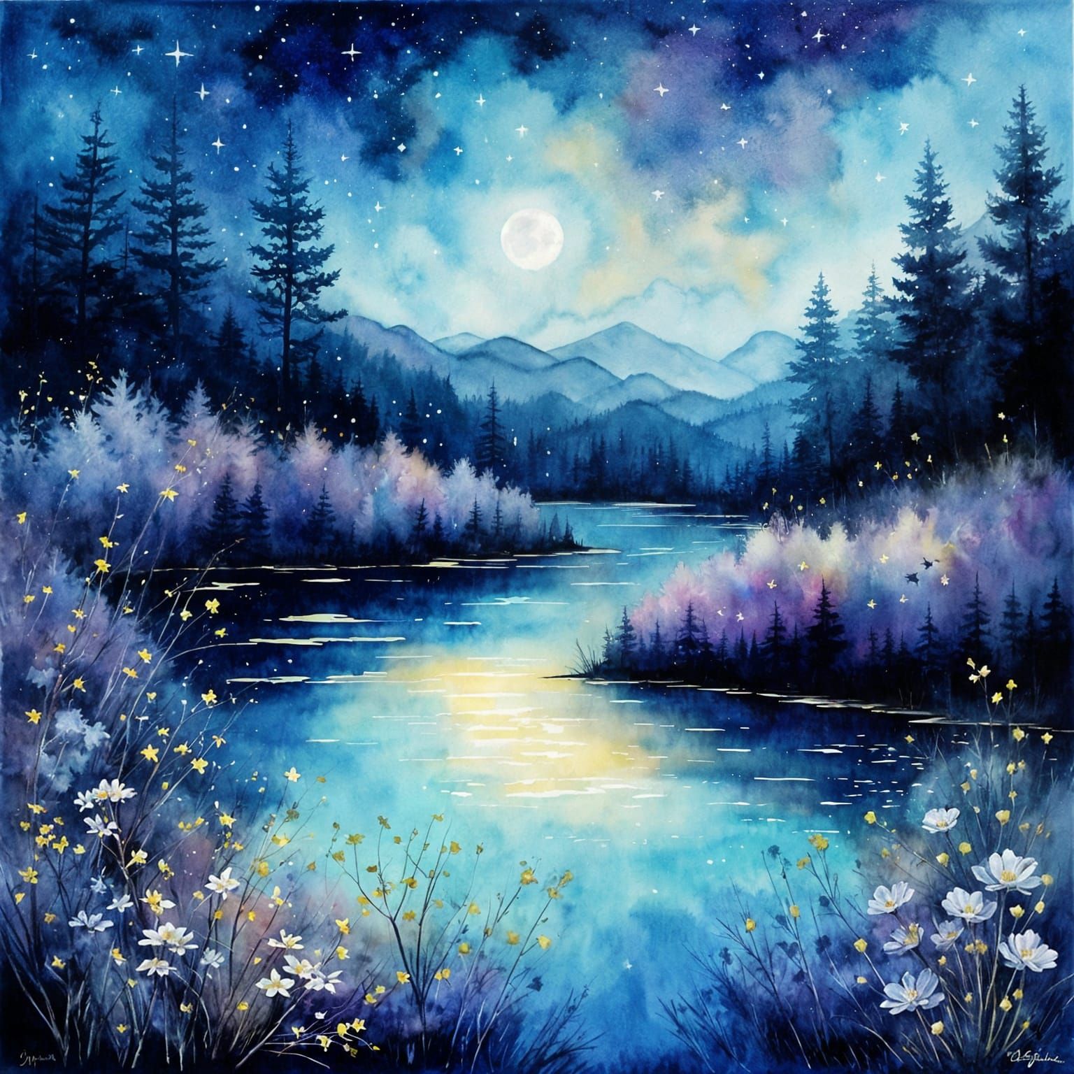 The hues of night (5 likes)  by @Pepino