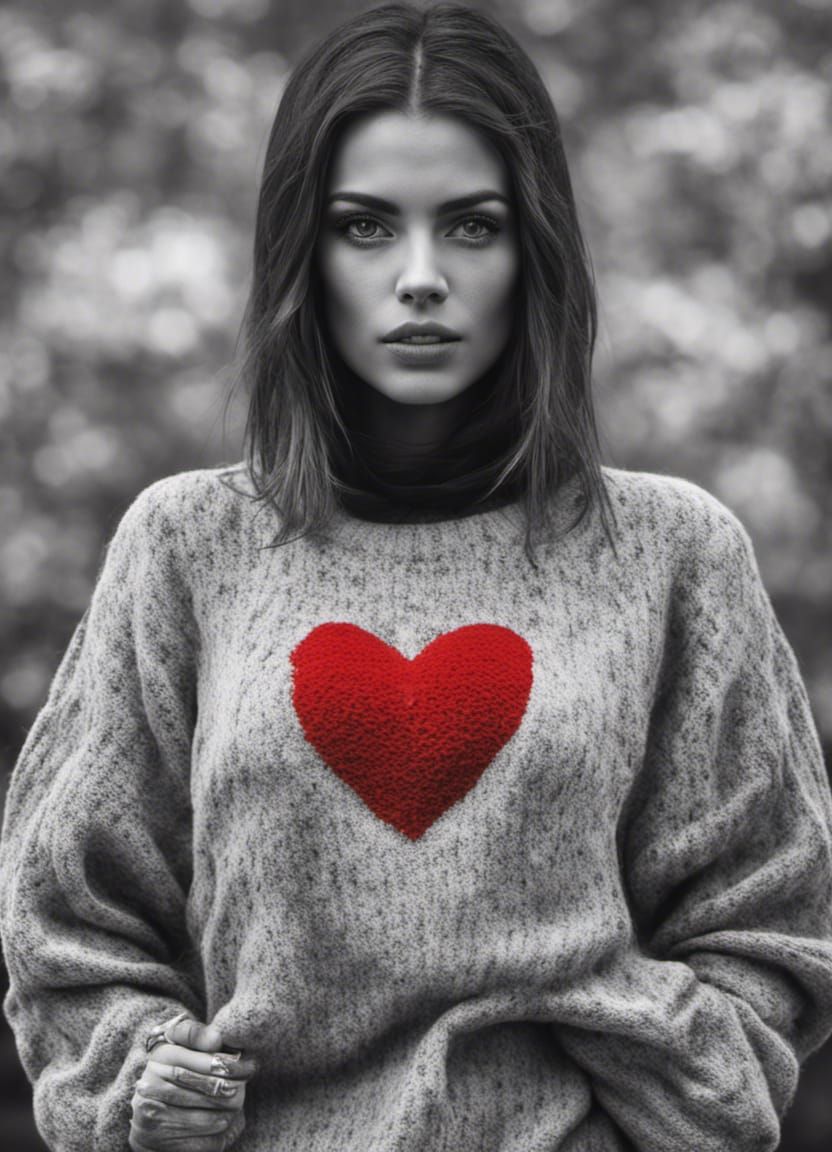 Red heart   by @Emma
