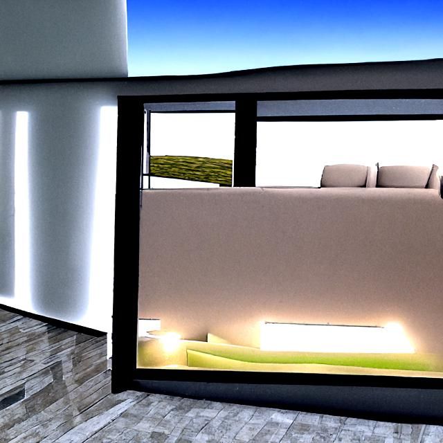 living room interior from the AI