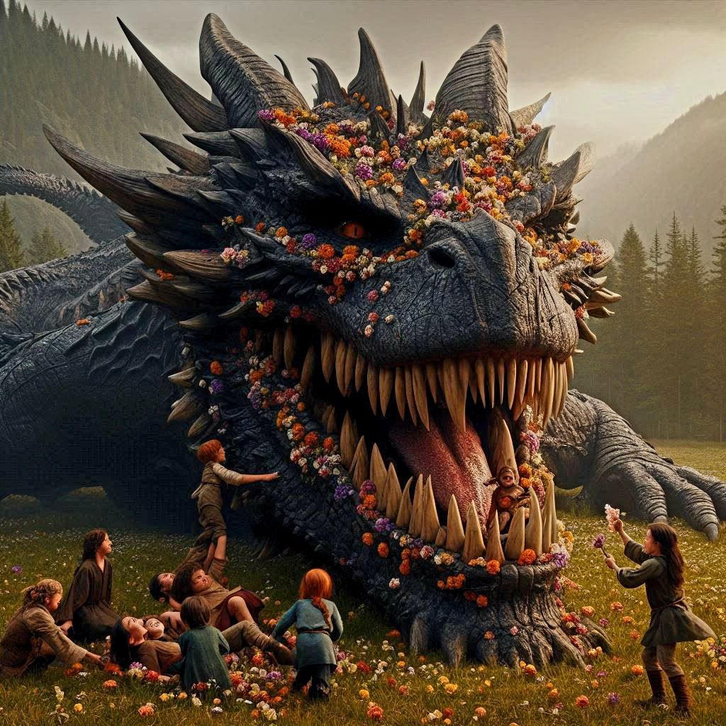 I'm not sure this will end well. Dragon