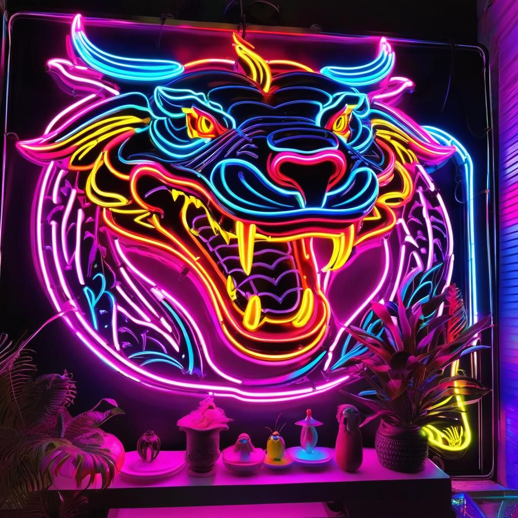 Neon🐉  by @Staircase Flash