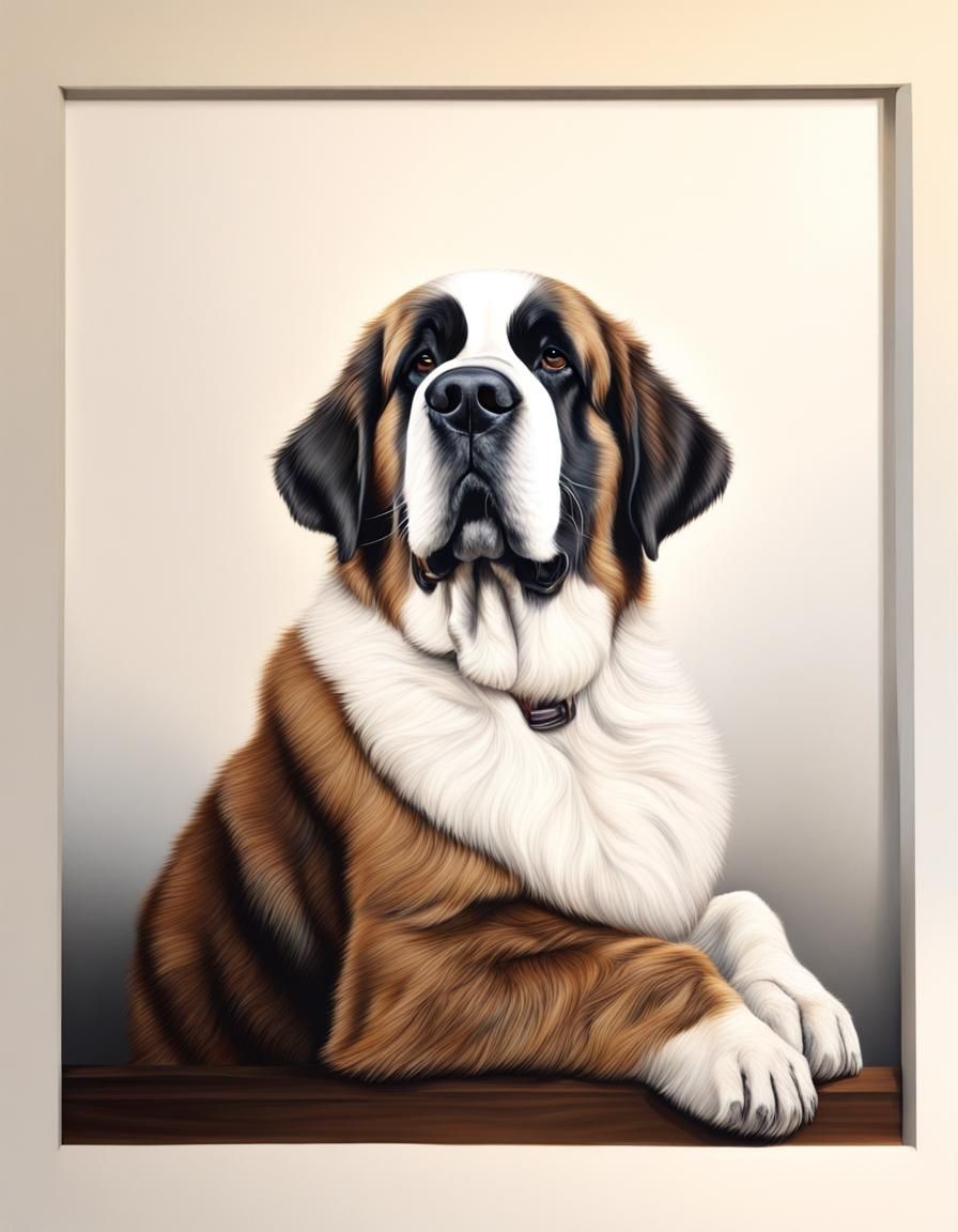 saint bernard dog