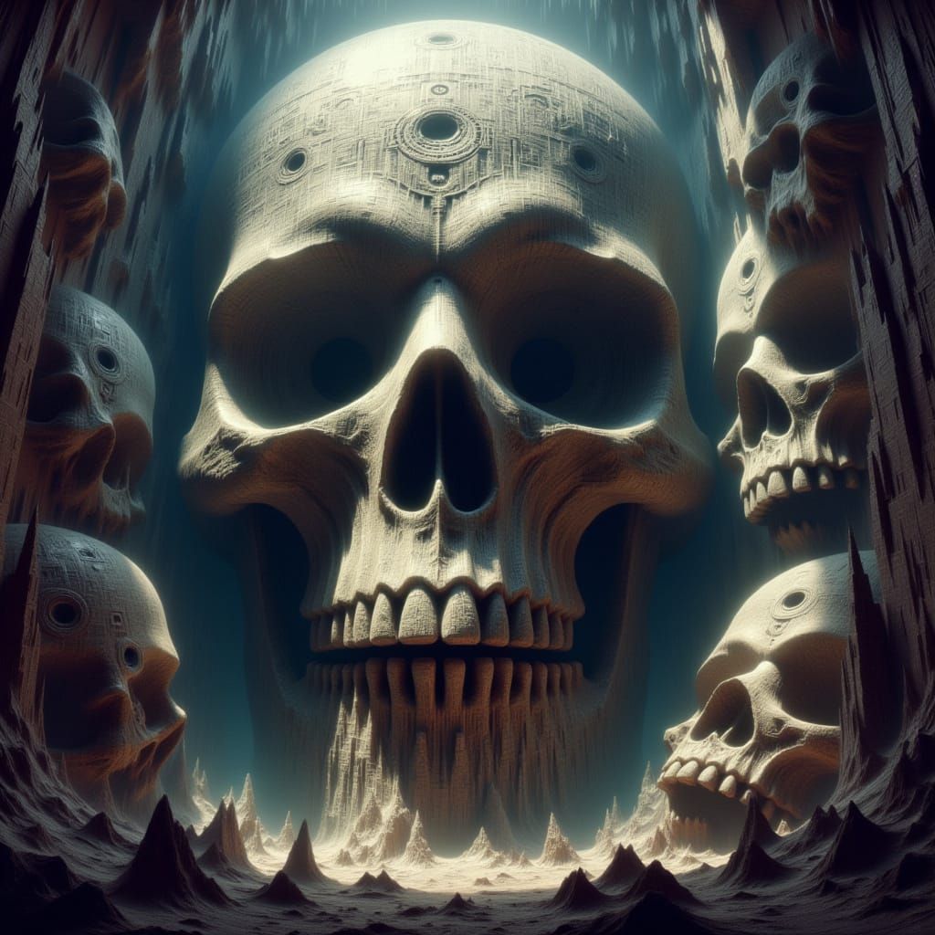 <lora:Monolithic Skulls:1.0> Monolithic words: "Monolithic Skulls"