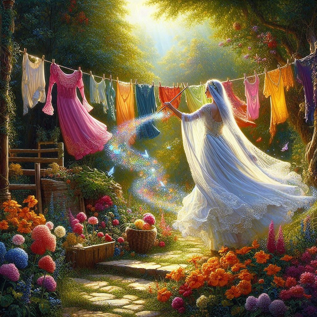 A Quick Splash of Magic to Give the Laundry That Extra Fresh...