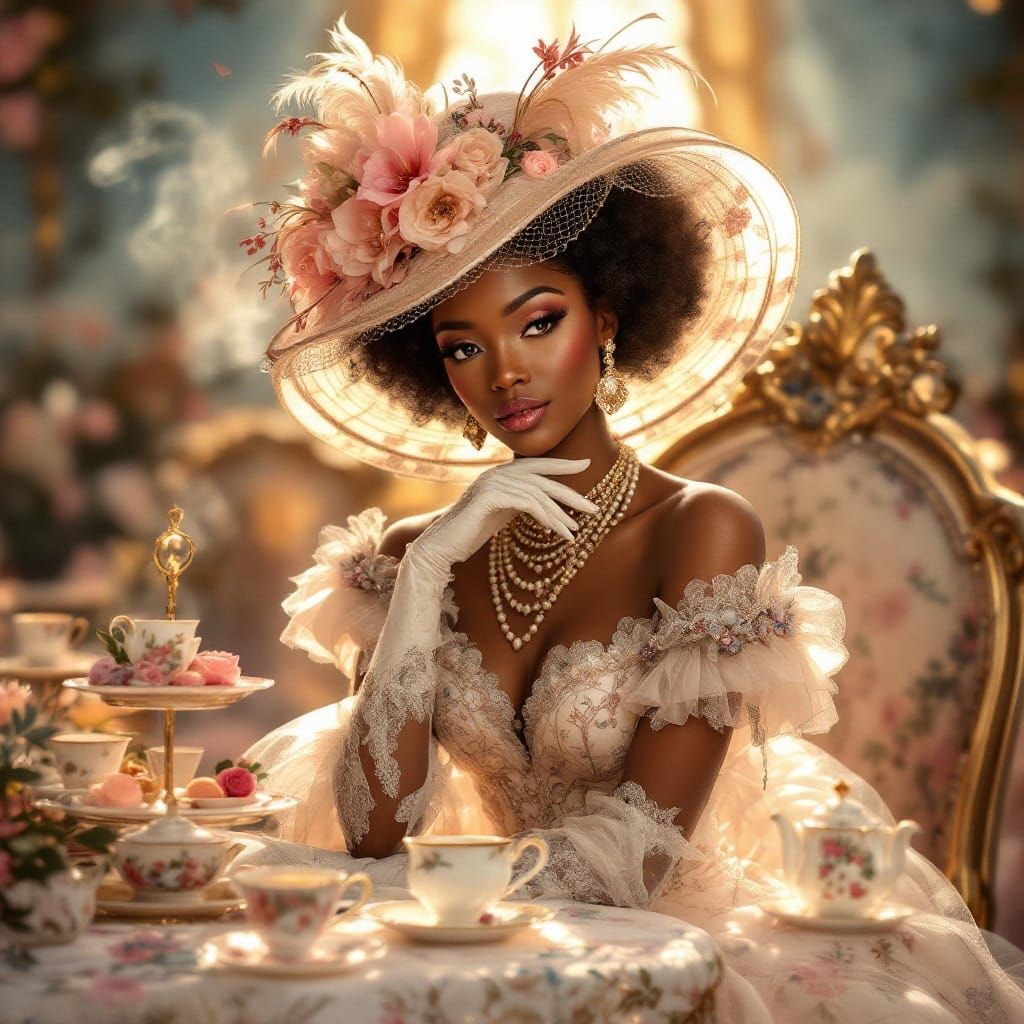 High Tea  by @Zabrie