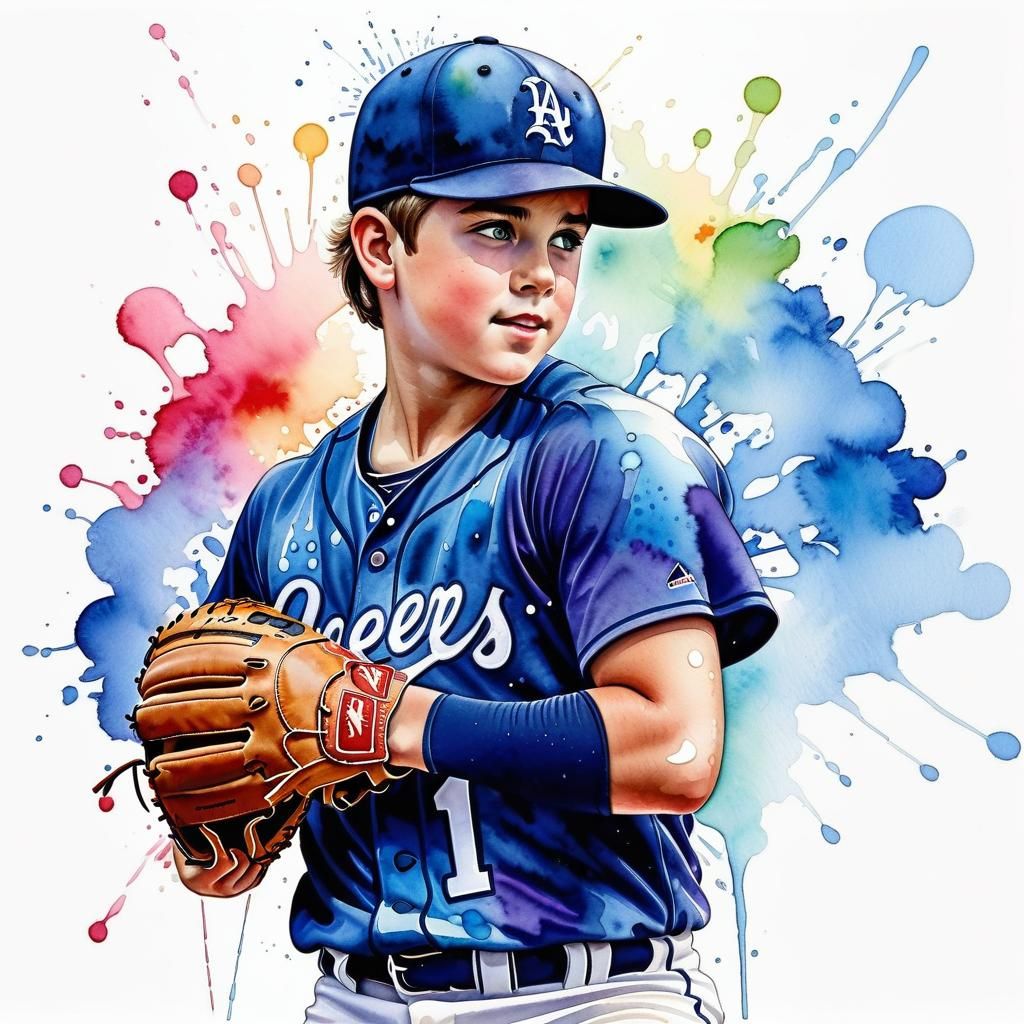 Young Pitcher  by @Typhooncat