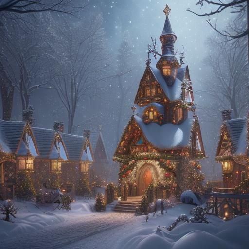 STUNNINGLY BEAUTIFUL FAIRY-TALE, FINDLY DETAILED MAGICAL CHRISTMAS ...