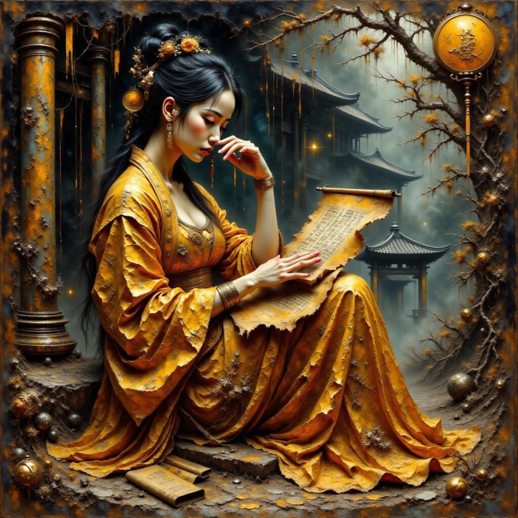 Testing New Lora <lora:Oriental Spirits:1.0>