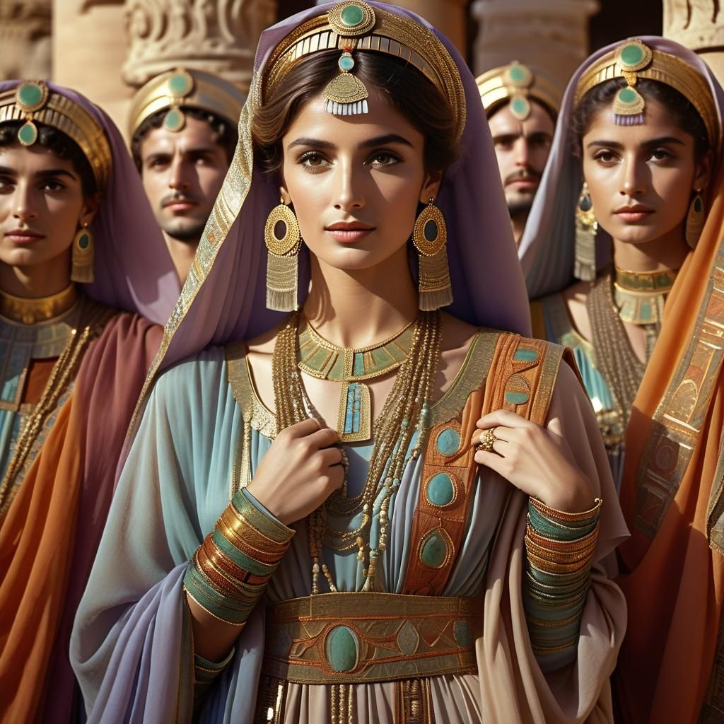 Parthian noble women