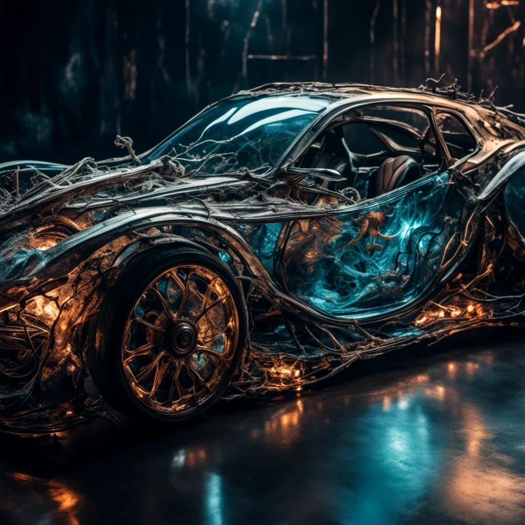 Bioluminescent Supercar