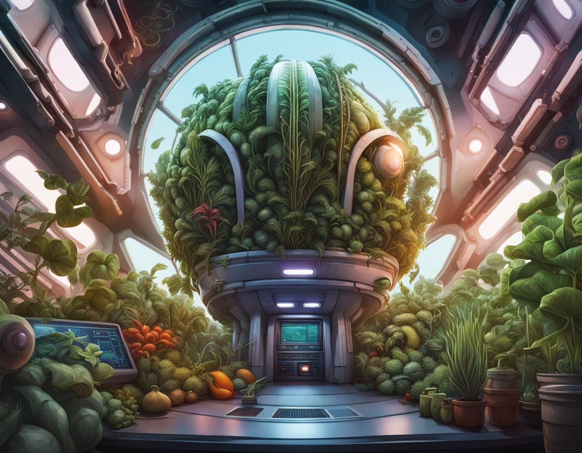 Advanced Plant Habitat v2 AI Generated Artwork NightCafe Creator