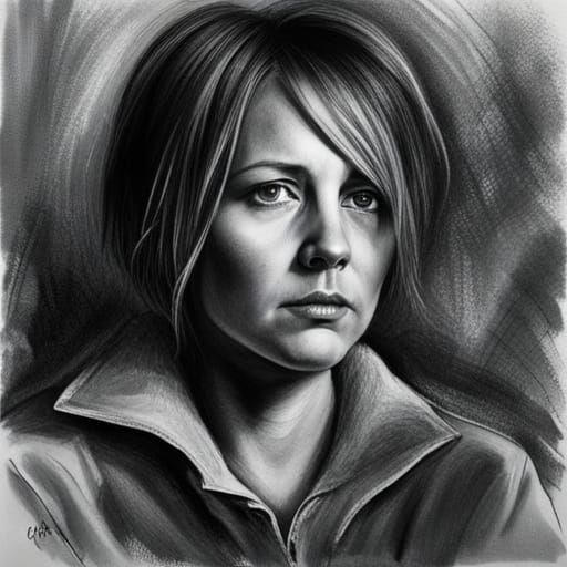 charcoal drawing