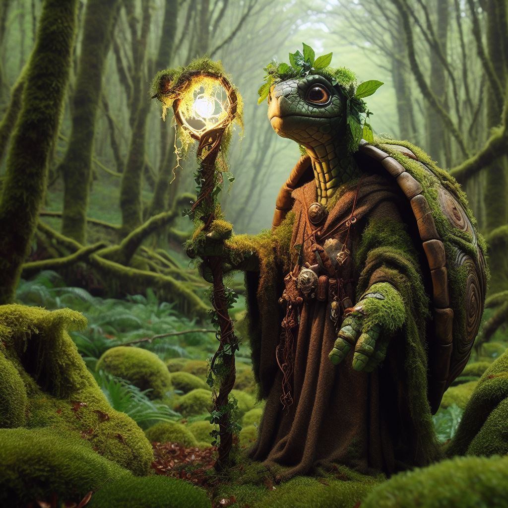 Wise old Tortle druid 2