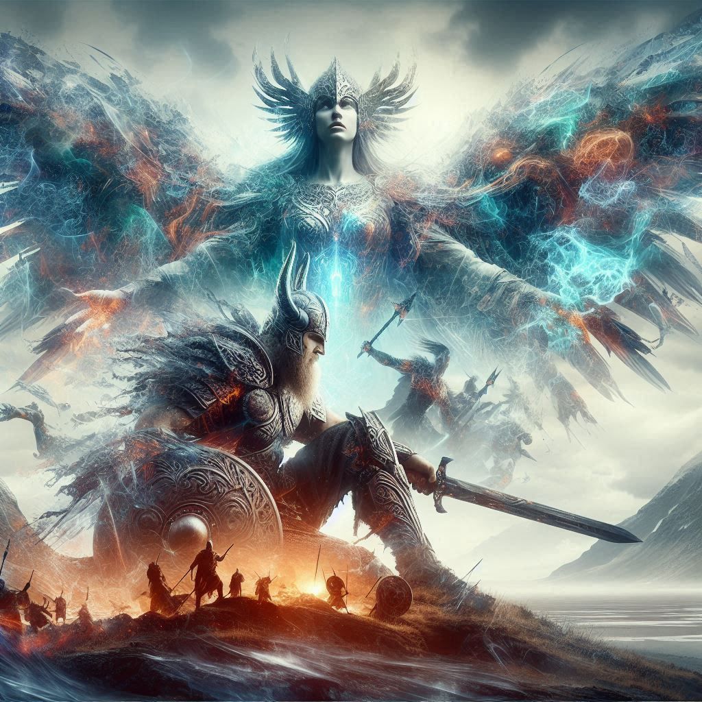 double exposure beautiful fantasy portrait landscape..