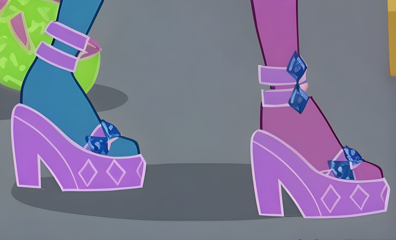 Rarity's Pink Platform High Heeled Sandals #3