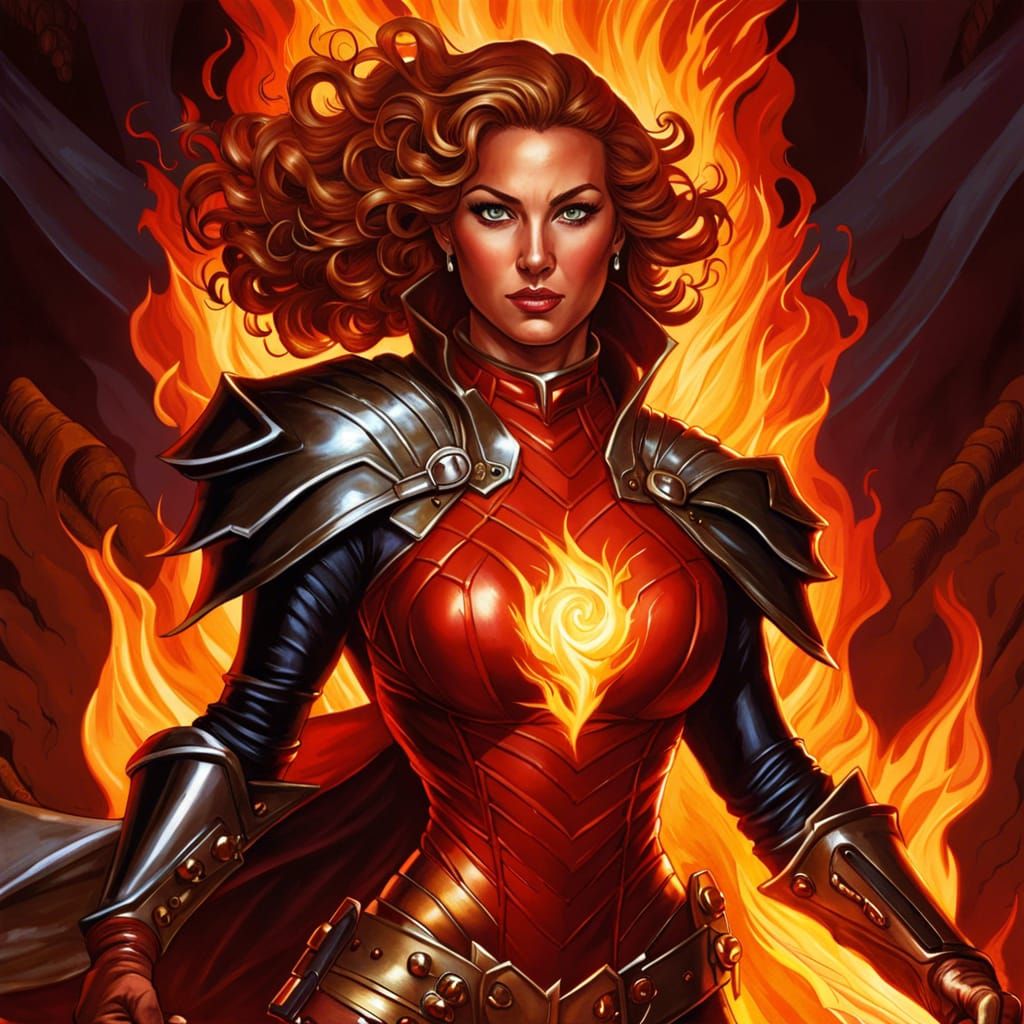 Flameheart  by @fantac