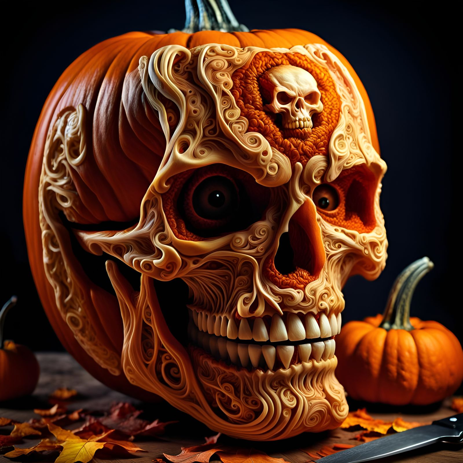 Skull on Skull  by @DRBrdSng