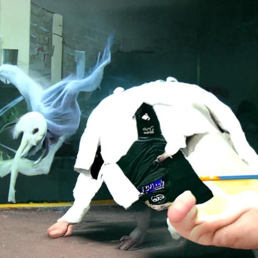 Jiu jitsu ghost duel