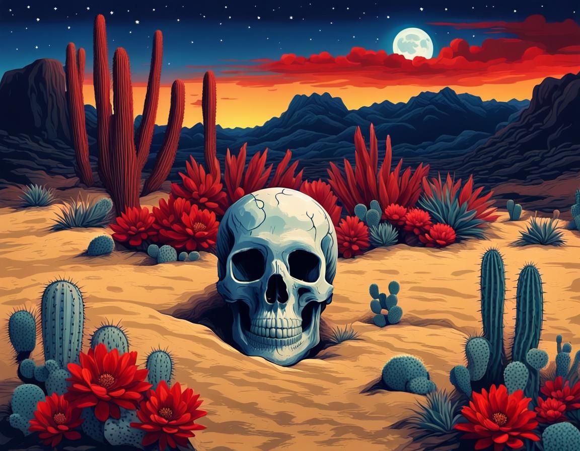 Skully and Cacti