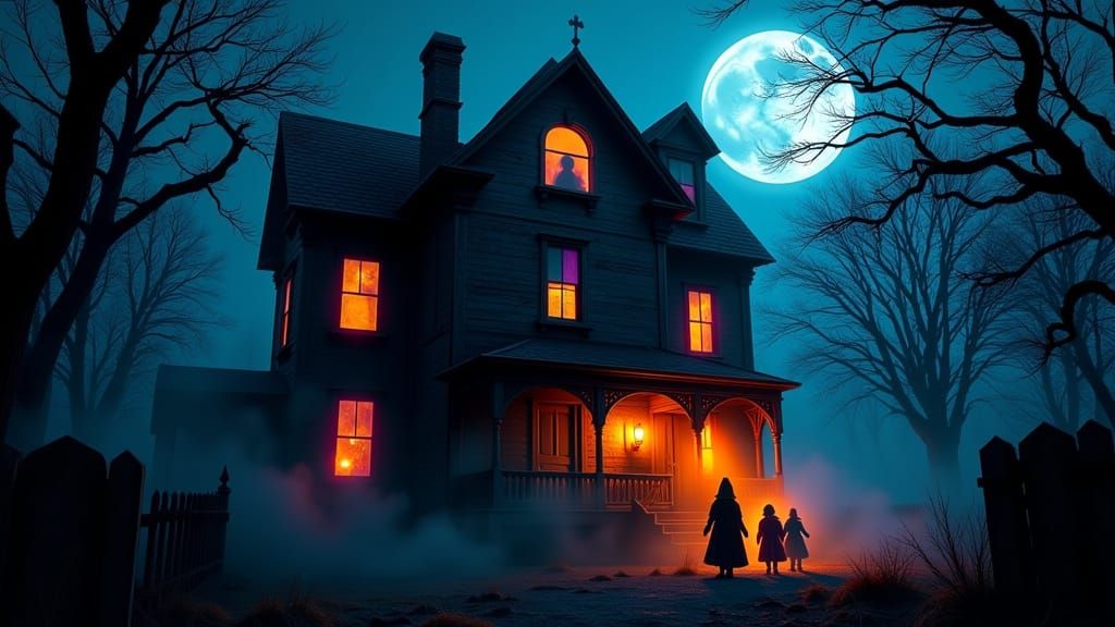 The Eerie Haunted House! (Animated Version)