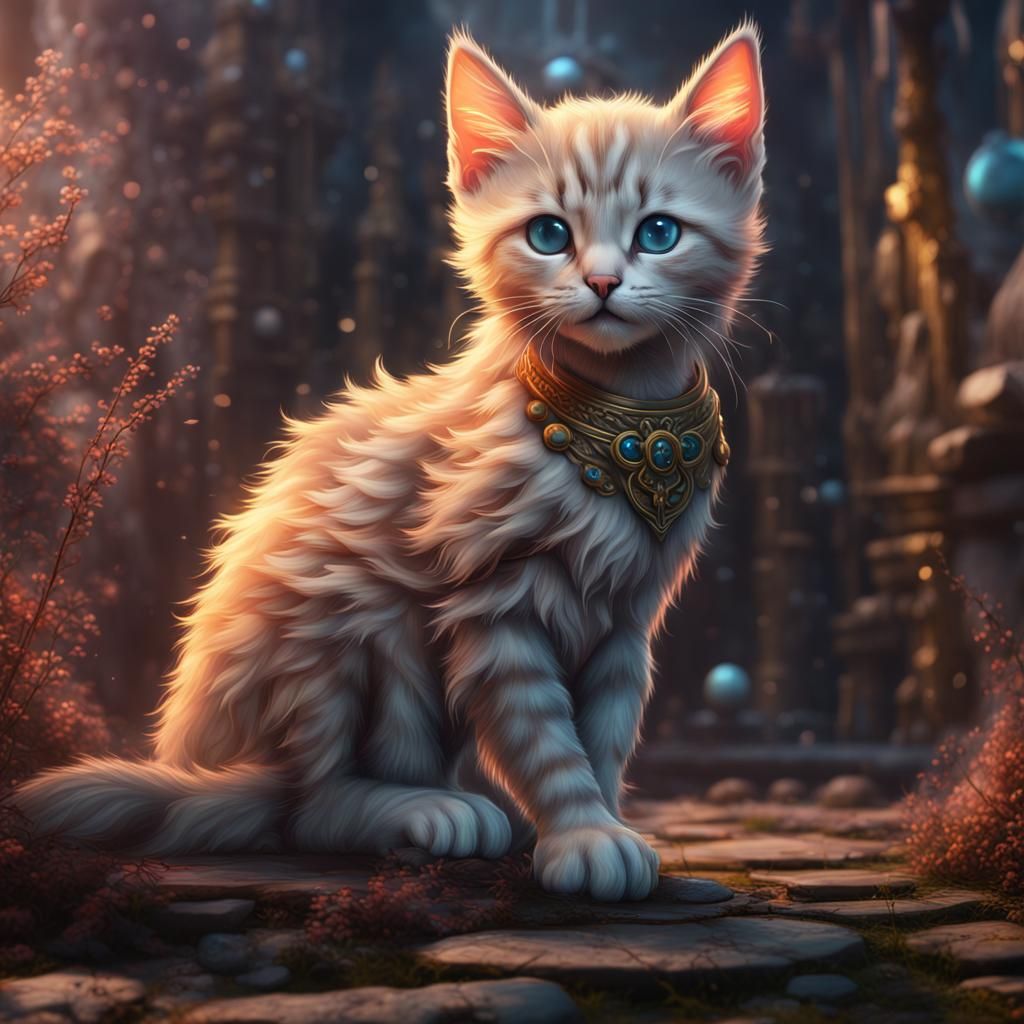 Kitten - AI Generated Artwork - NightCafe Creator