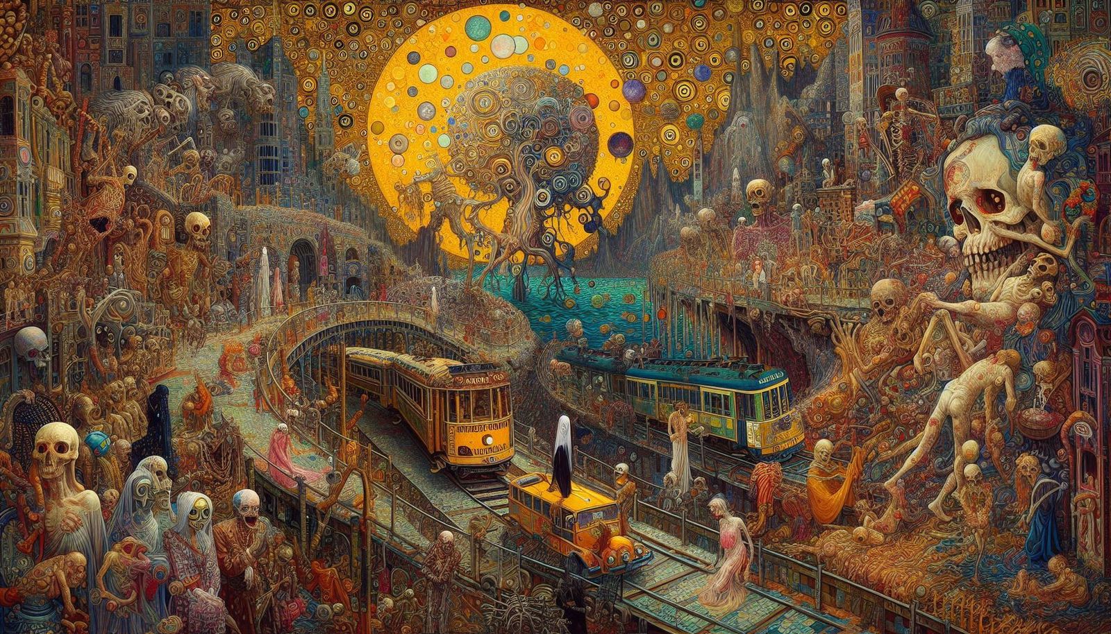 A KLIMT STYLE NEIGHBORHOOD