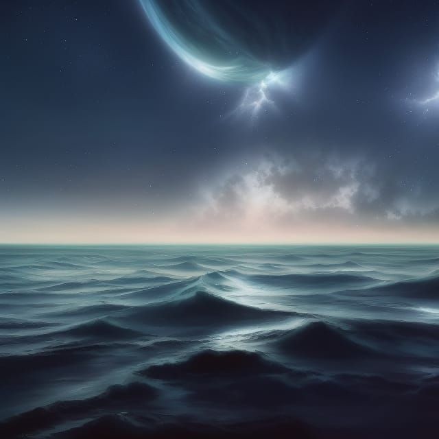 Ocean - AI Generated Artwork - NightCafe Creator