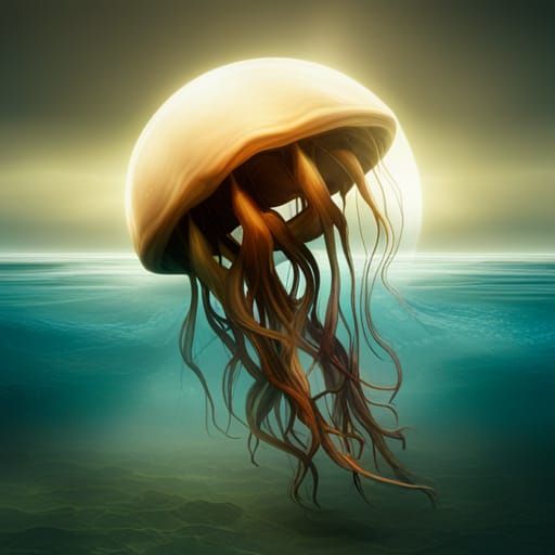 underwater jellyfish