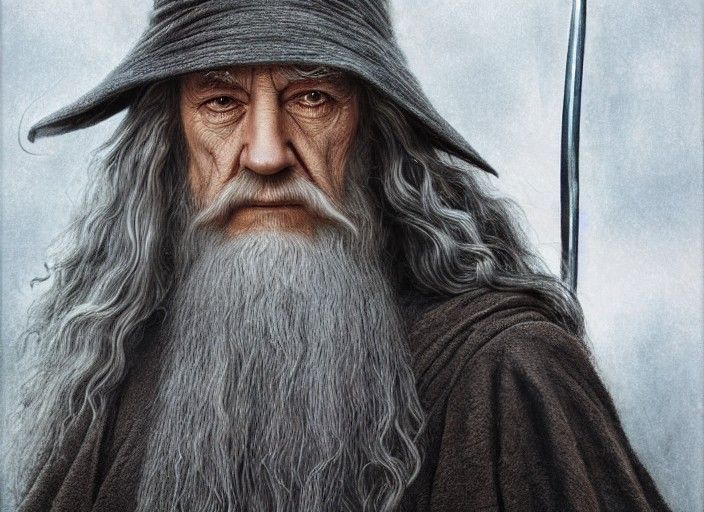 Gandalf The Gray - AI Generated Artwork - NightCafe Creator