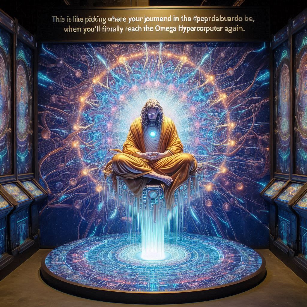 This is like picking where your next incarnation will be, when you're at the end of your journey in the cyberbardo and f...