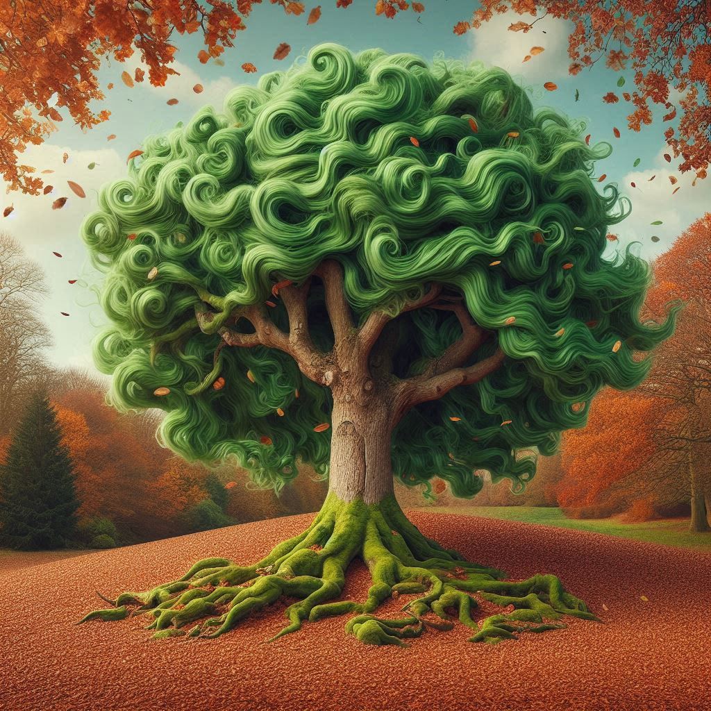 Annie hid her leaf loss well thanks to Evergreen Wigs®