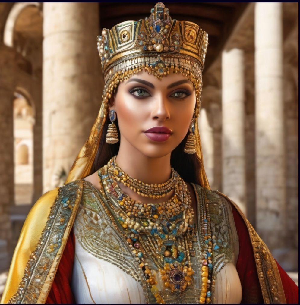 "Then appeared, before my astonished eyes, Semiramis, the be...