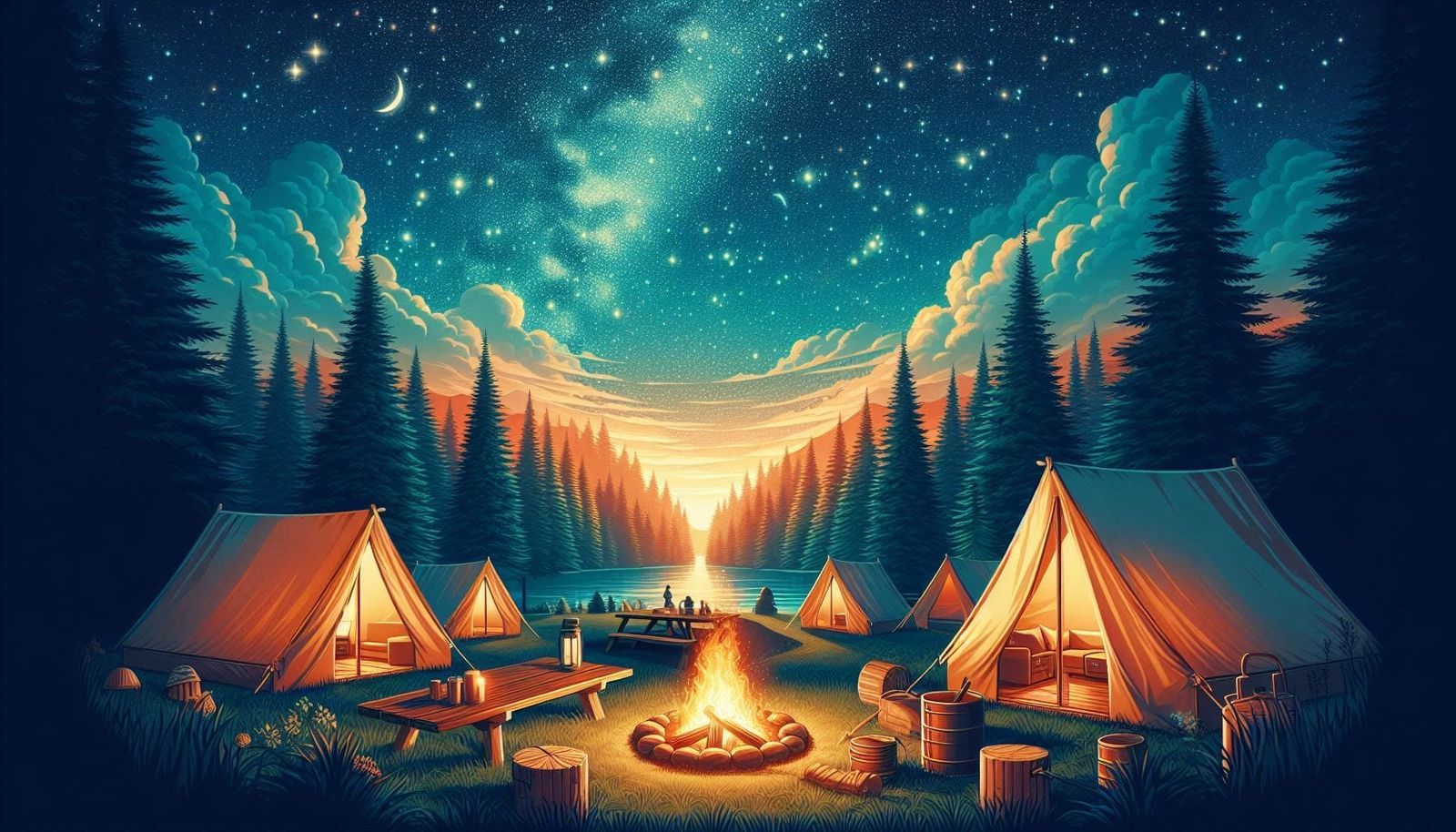 The Perfect camping setup