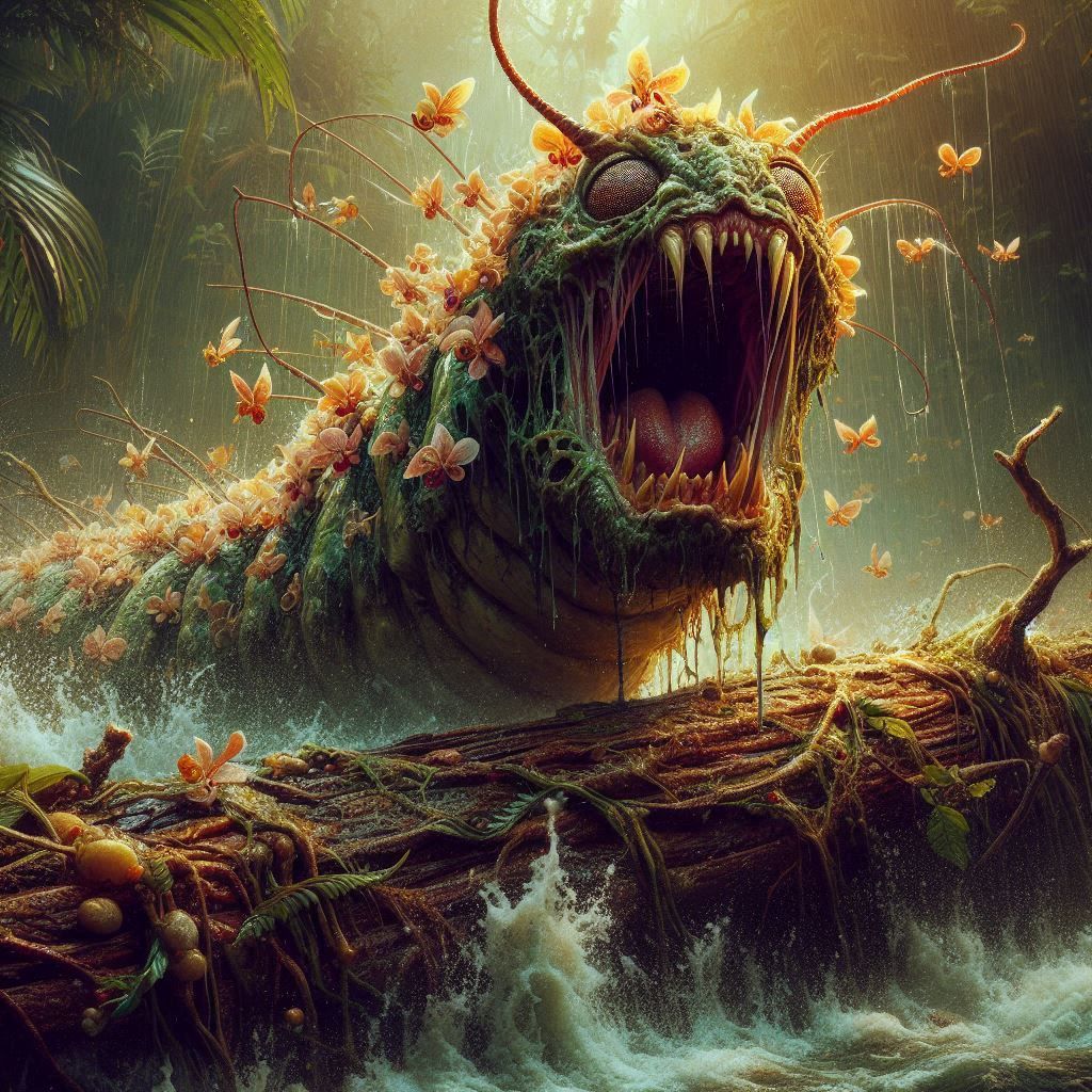 Post-apocalyptic caterpillar