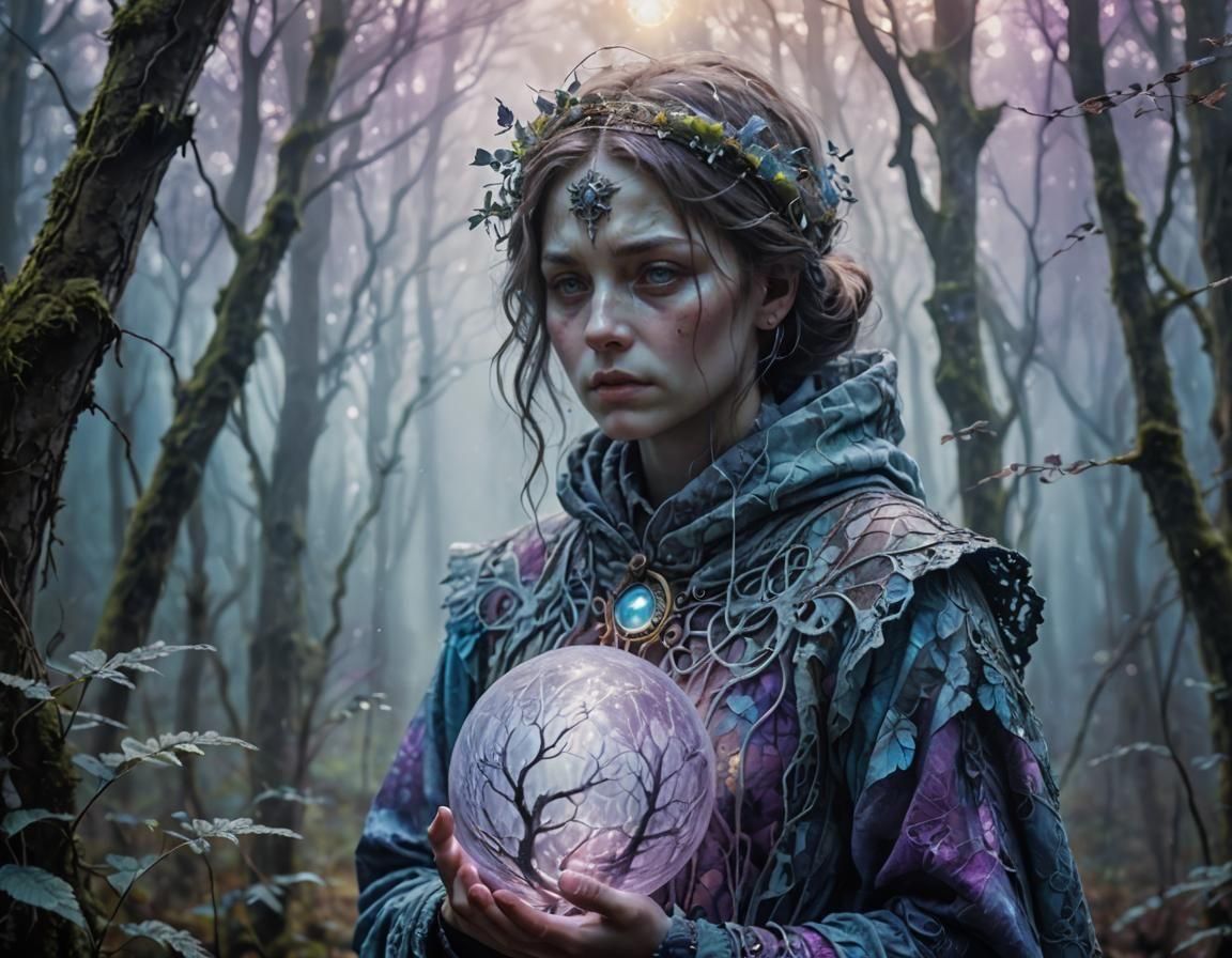 "It's to protect the forest," She keeps telling herself.  by @Defenestrated Feather