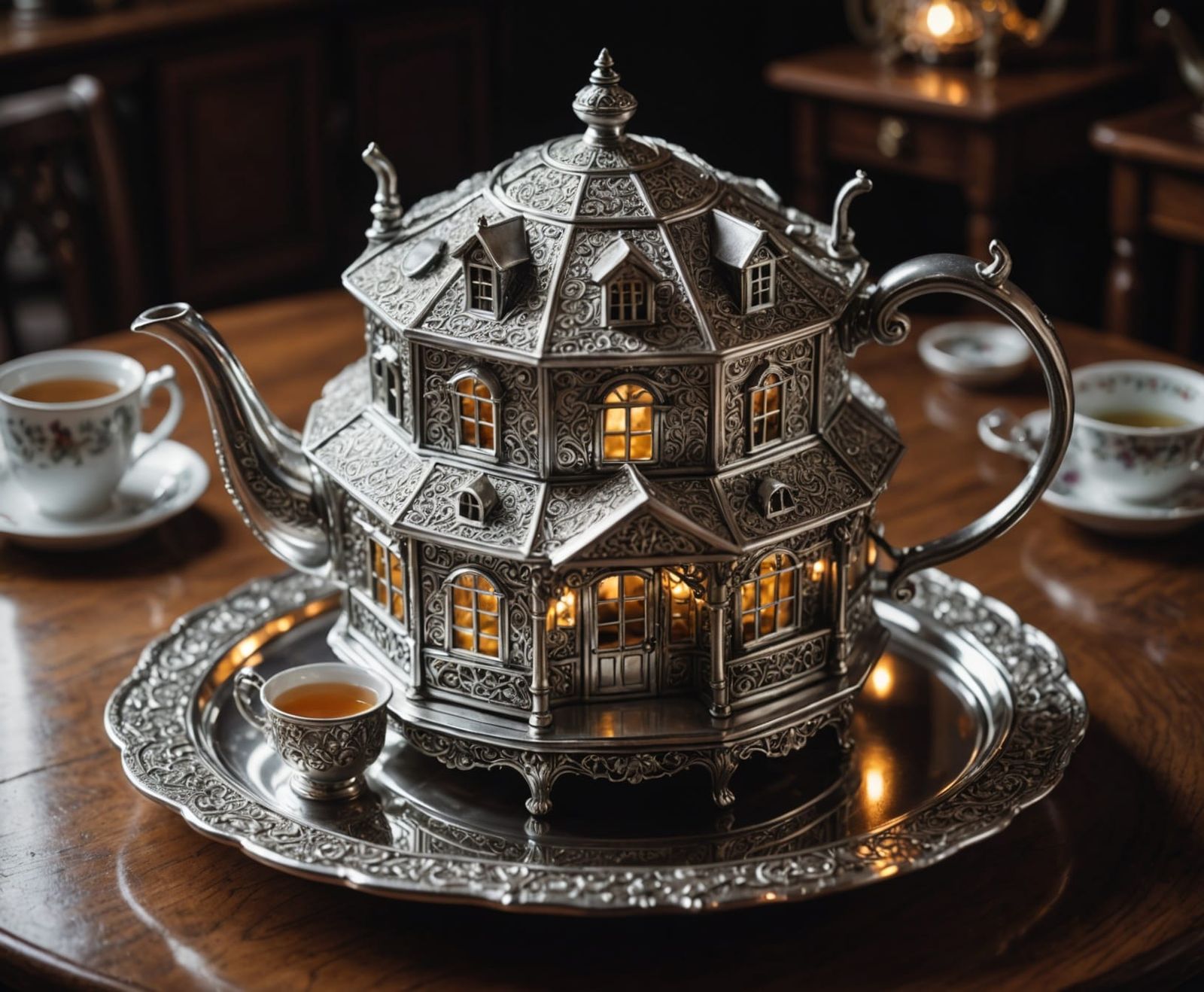 Teapot House  by @MelanieL