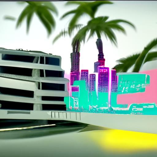 Gta Vice City Skyline