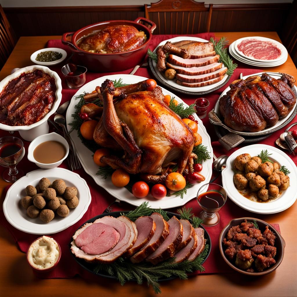 A Carnivore's Thanksgiving - Nothing but Meat!!  by @Angel