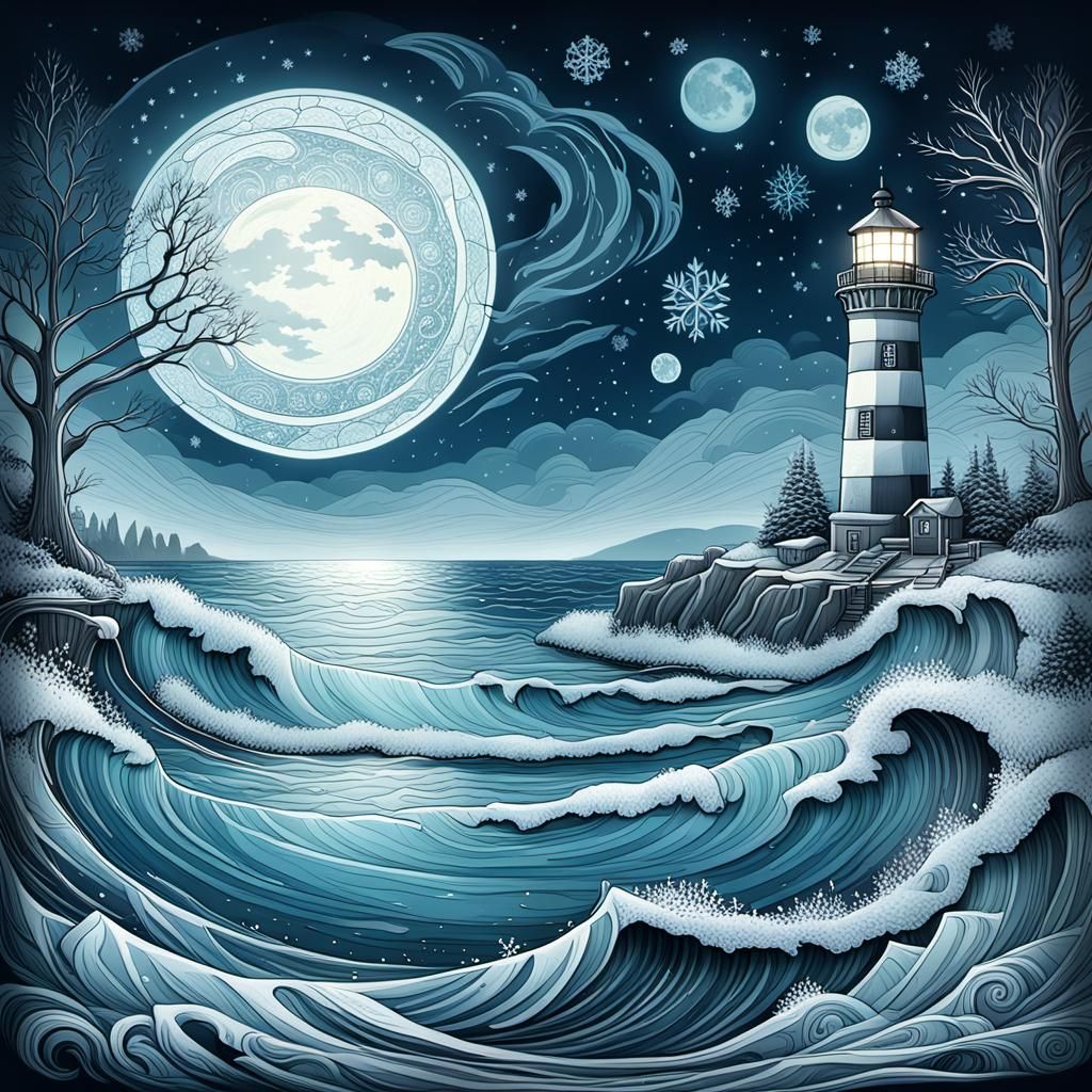 At night   by @420Icequeen