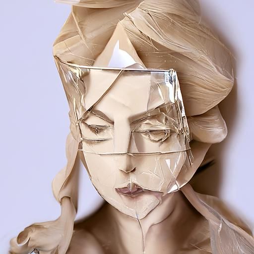 made of glass made of paper 2