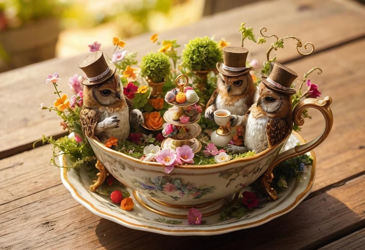 This Tea Party's a Hoot!