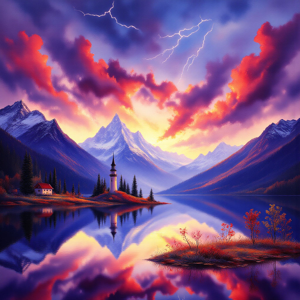 Switzerland Thunderstorms Autumn #2