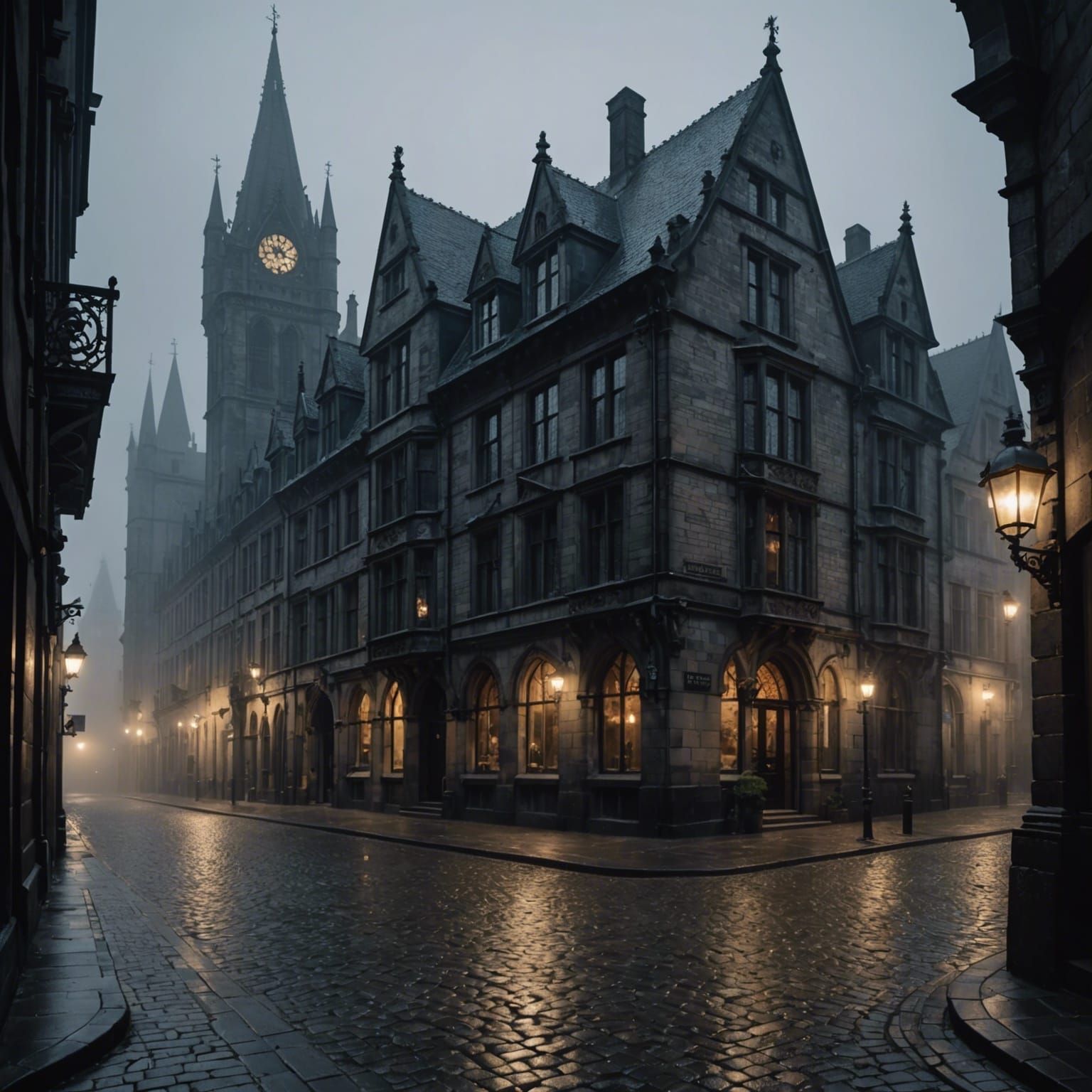An old English Street 3