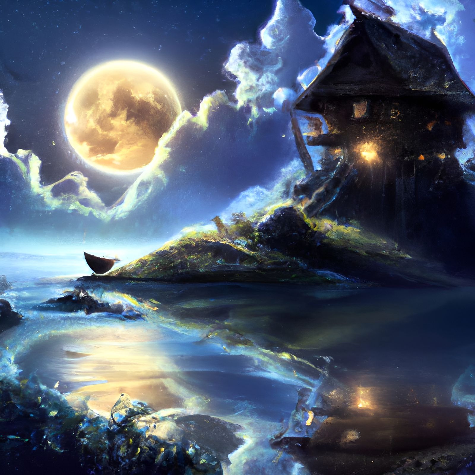 Fisherman's Hut  by @Deep in a Dream