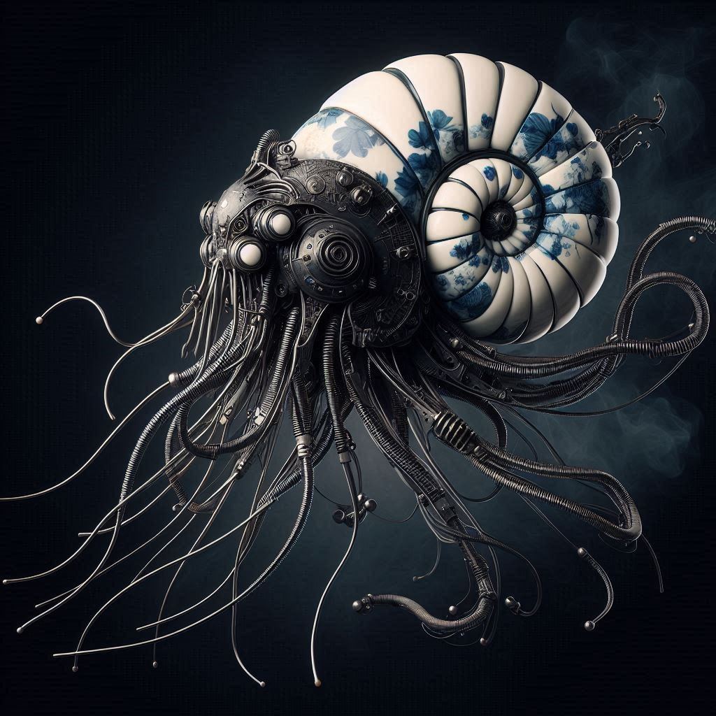 Porcelain Nautilus