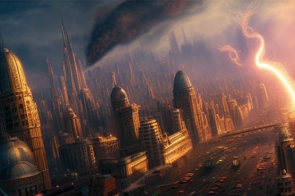 Probably a City in Europe or something.