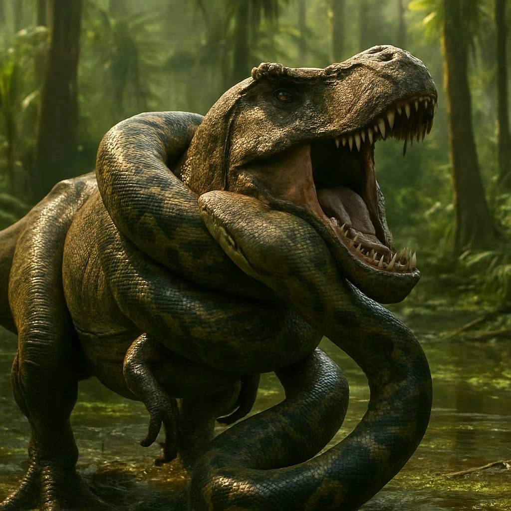 Life in the Cretaceous : Sanajeh Indicus hunting theropod