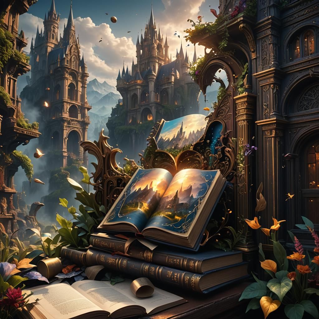 Storybook Portal: Fantasy Art in Unreal Engine 5