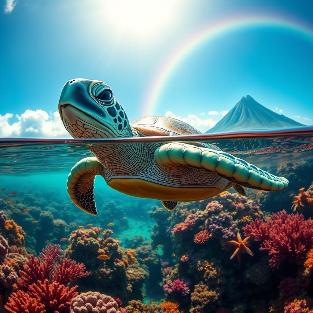 Coral reef, home to many creatures  by @Kalpine